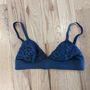 Lively Navy Lace Bralette